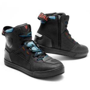 Botas de moto Vandal II Rebelhorn Negras/Azules